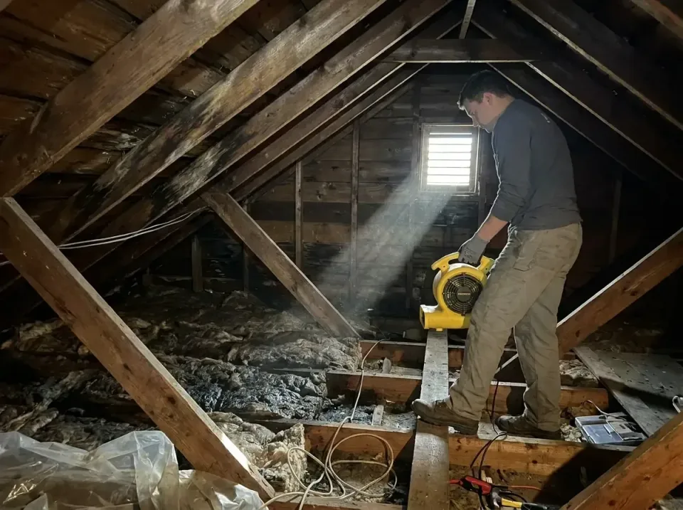 attic-water-damage-drying-proc-007 — frequently asked questions, Emergency Water Extraction & 24/7 Flood Response in Cohasse…